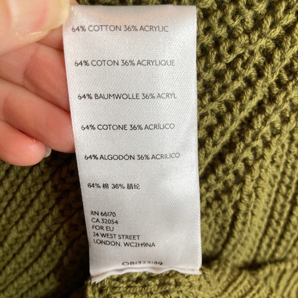 BDG collared sweater in green SIZE XSM - Picture 10 of 10